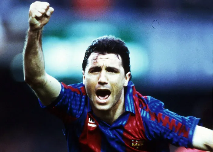 Hristo Stoichkov cause du Barça