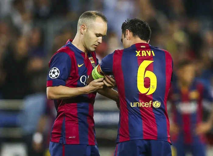 Iniesta rend hommage à Xavi