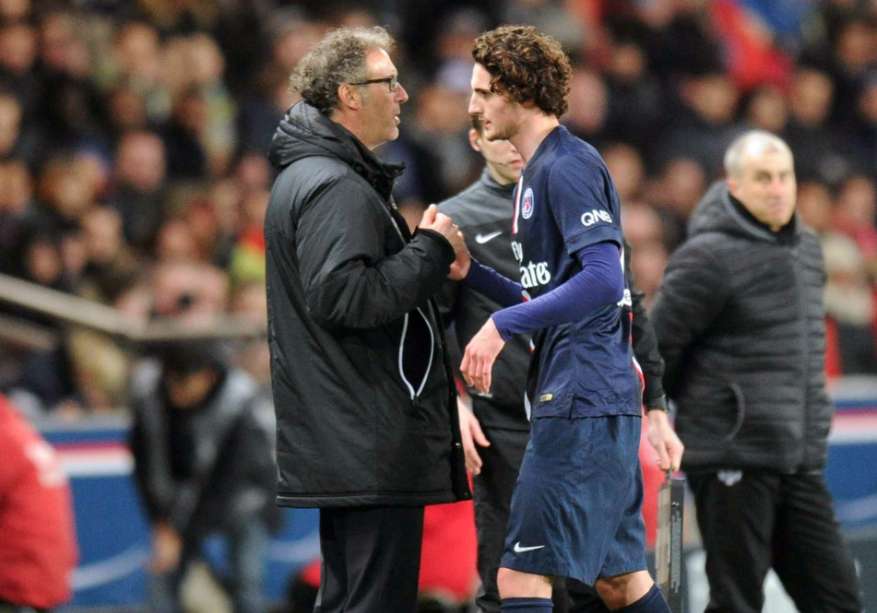 Laurent Blanc engueule Rabiot après le titre