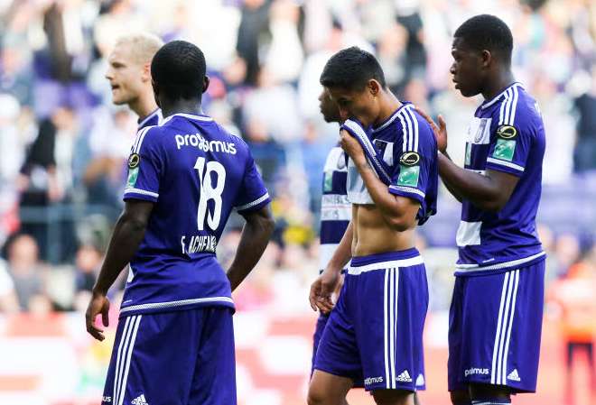 Le vestiaire d&rsquo;Anderlecht a les nerfs