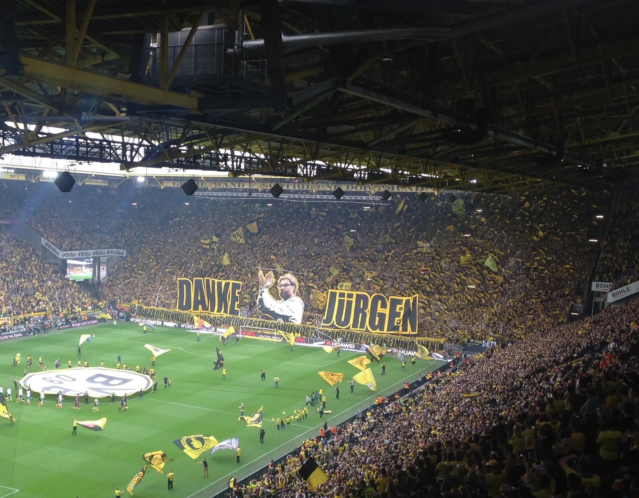 On était à la dernière de Klopp à Dortmund