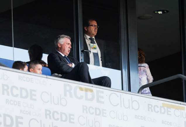 Ancelotti veut s&rsquo;abonner à Santiago Bernabéu