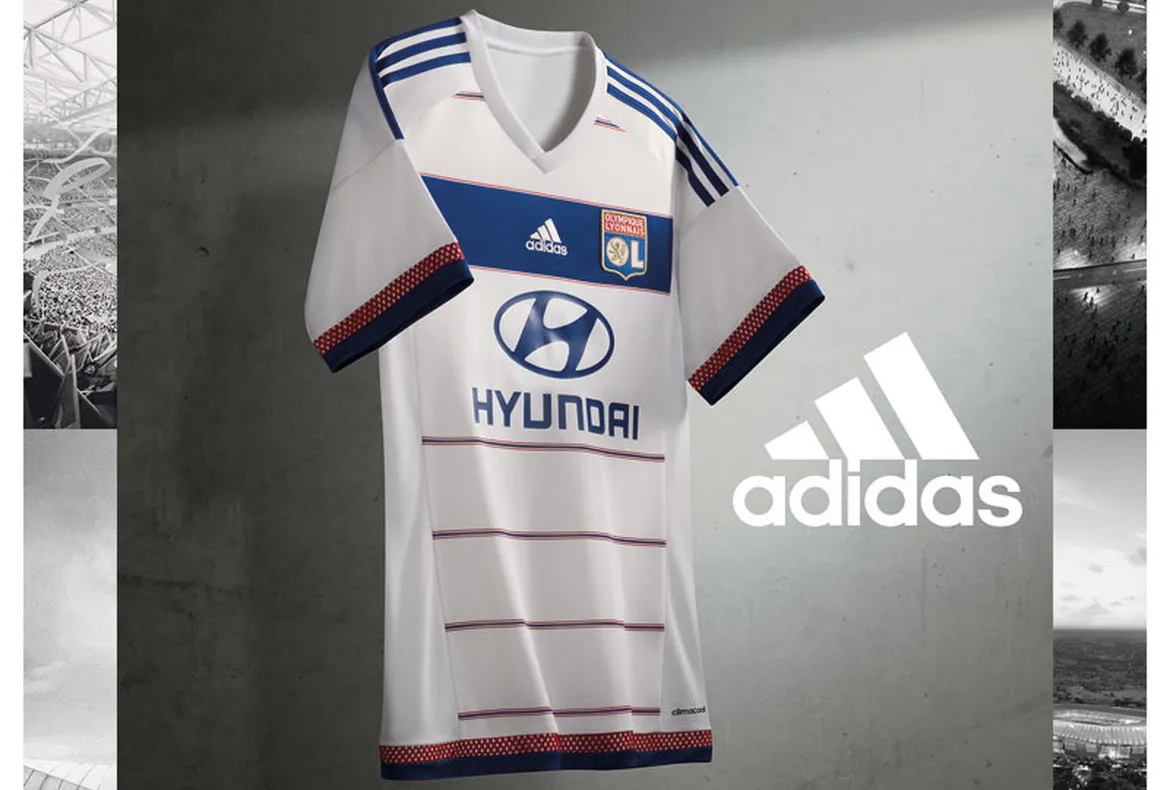 Les nouveaux maillots de l&rsquo;OL