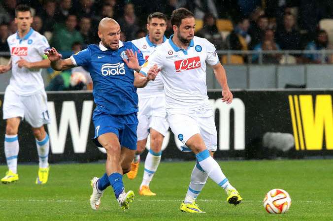 Naples laisse la finale à Dnipropetrovsk