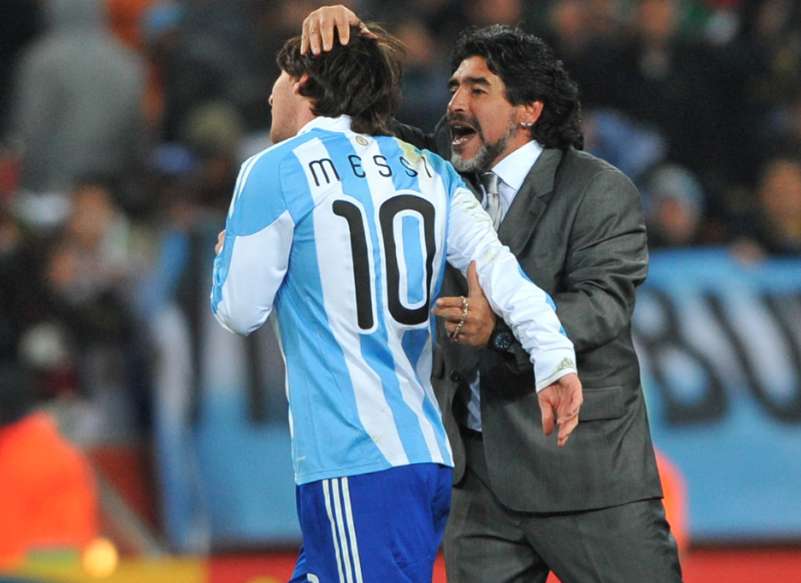 Maradona : «<span style="font-size:50%">&nbsp;</span>Messi cherche encore son style<span style="font-size:50%">&nbsp;</span>»