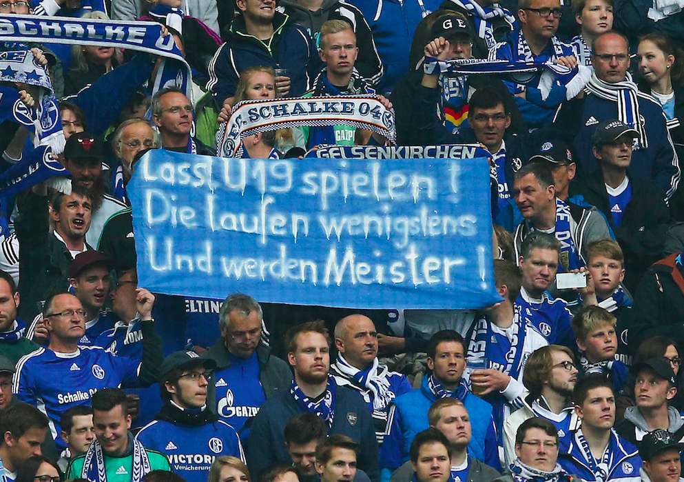 Schalke mis à l&rsquo;amende à cause de ses fans