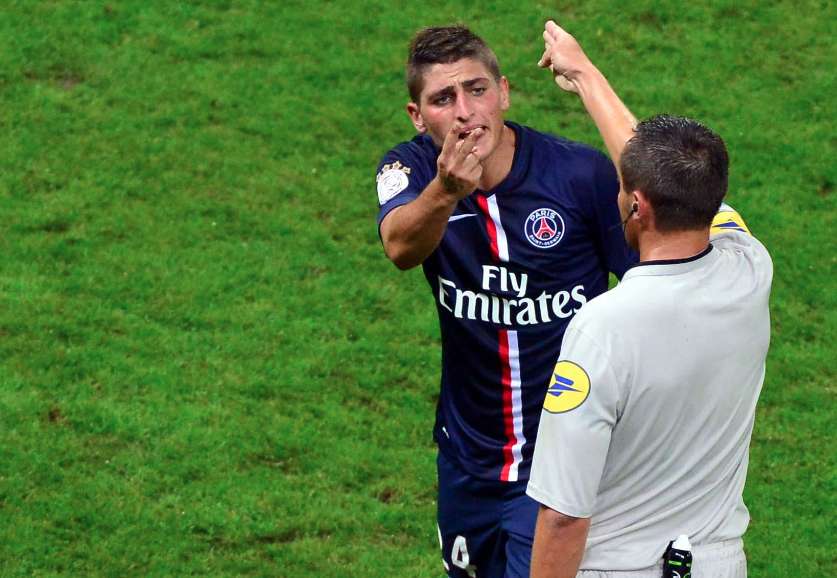 Verratti évoque ses problèmes avec l&rsquo;arbitrage