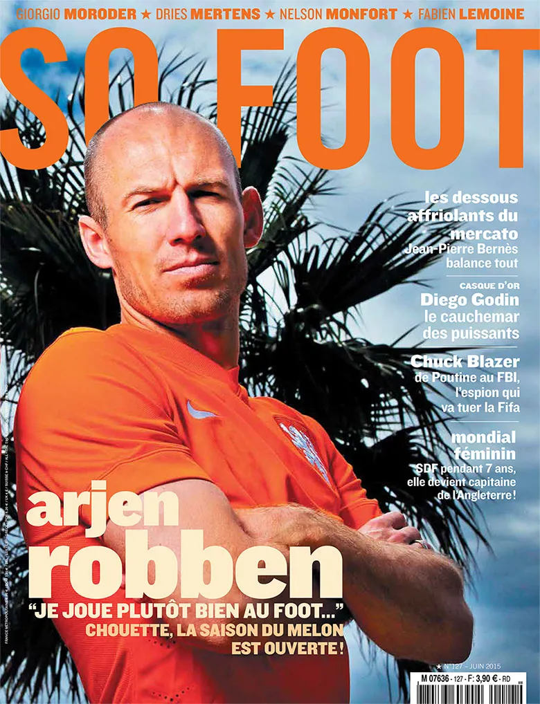 SO FOOT  #127 &#8211; Arjen Robben