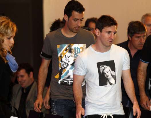 Busquets a confiance en Leo Messi