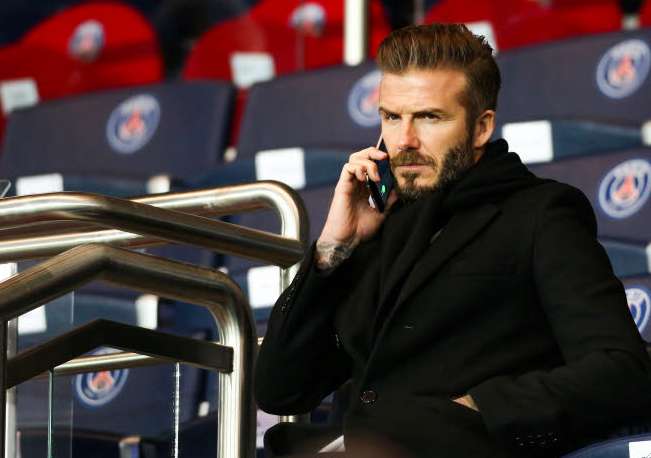Beckham pas content