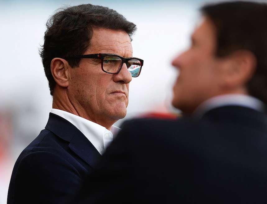Capello poussé vers la sortie
