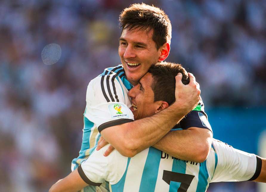 Di María et Messi se font griller