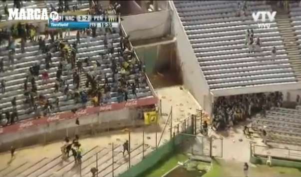 Grosse tension au Centenario de Peñarol
