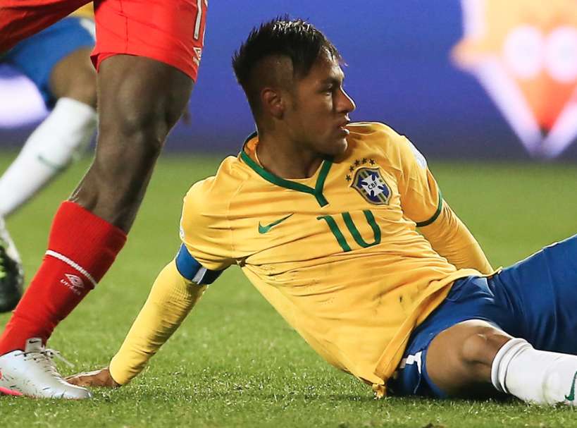 Neymar furieux contre l&rsquo;arbitrage