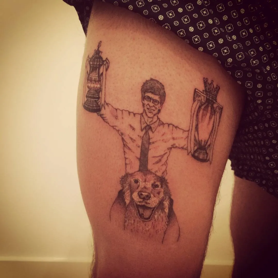 Le tatouage Wenger-chien