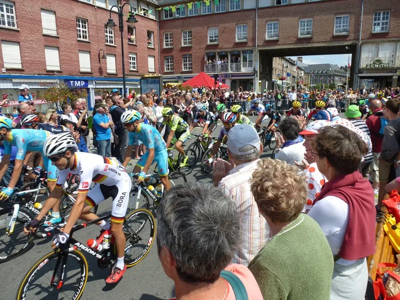 On était sur un départ d&rsquo;étape du Tour de France
