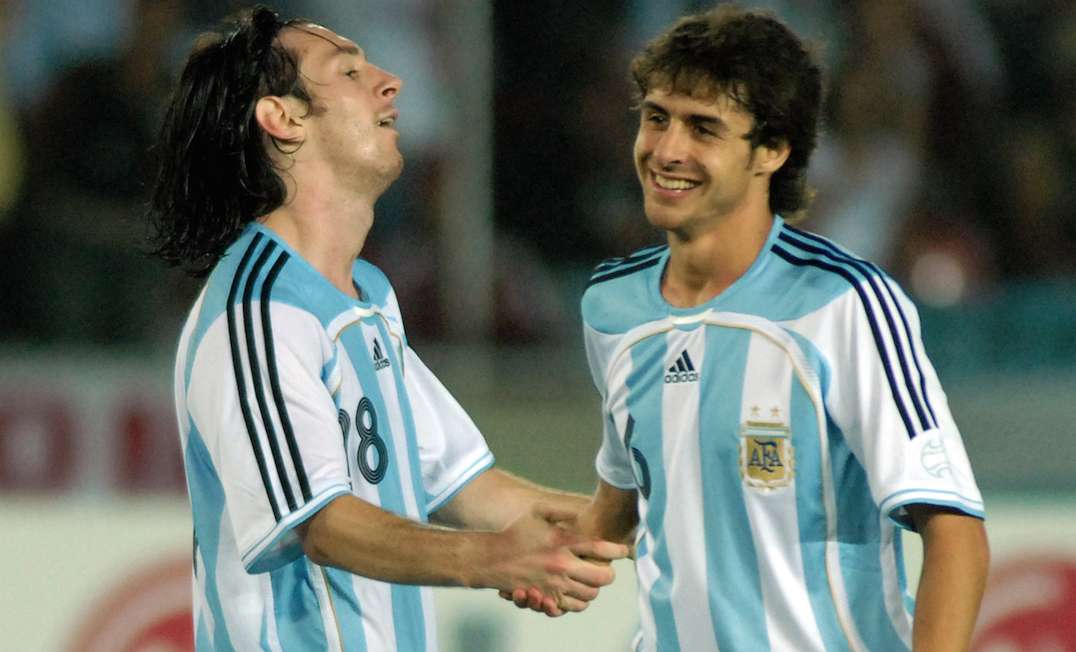L&rsquo;hommage de Messi à Pablo Aimar