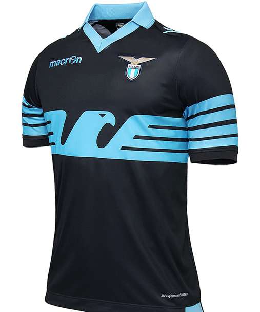 Photo : le nouveau maillot extérieur de la Lazio