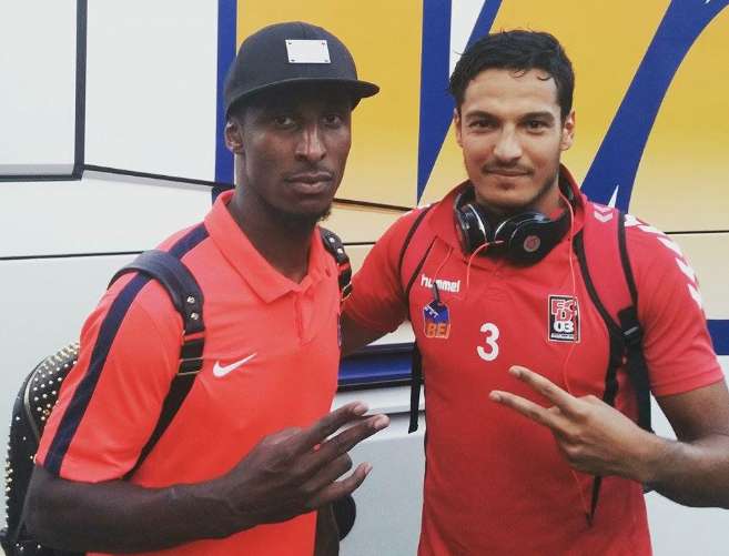 Mehdi Martin : «<span style="font-size:50%">&nbsp;</span>J&rsquo;ai réussi à avoir le maillot de Kevin Constant<span style="font-size:50%">&nbsp;</span>»