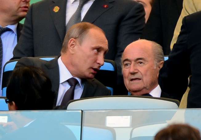 L&rsquo;amour de Blatter et Poutine