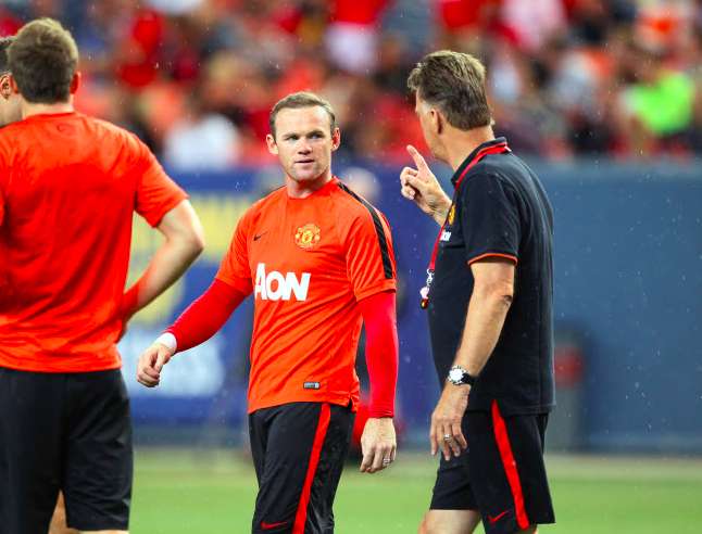 Van Gaal veut Rooney en pointe