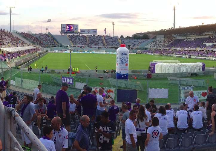 On était à Fiorentina-Milan, en Curva