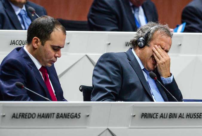 Prince Ali : «<span style="font-size:50%"> </span>Platini fait partie de ce système <span style="font-size:50%"> </span>»