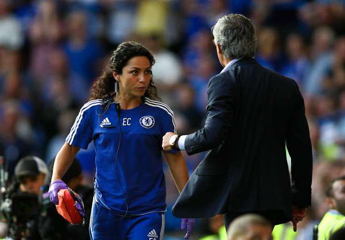 Eva Carneiro la «<span style="font-size:50%">&nbsp;</span>cheerleader<span style="font-size:50%">&nbsp;</span>»