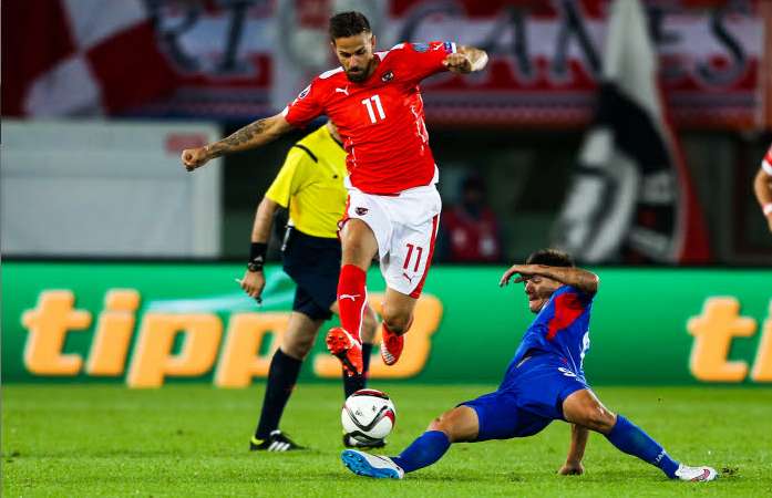 La Slovénie assommée, l&rsquo;Autriche quasiment qualifiée