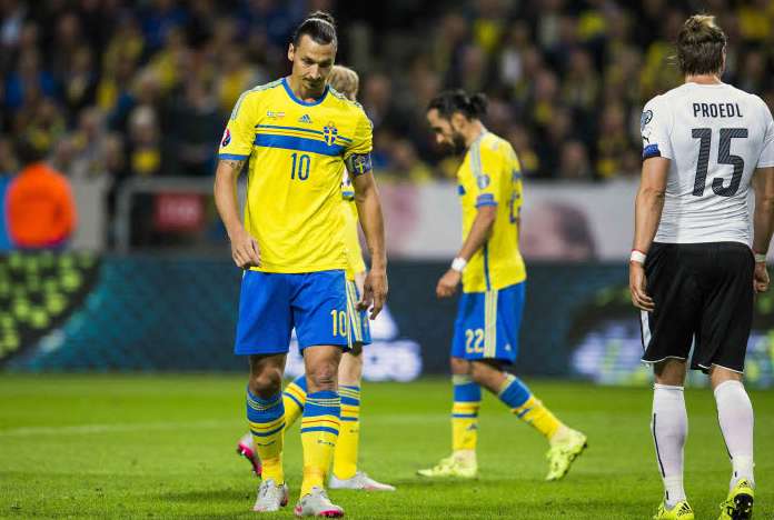 L&rsquo;Autriche explose la Suède de Zlatan
