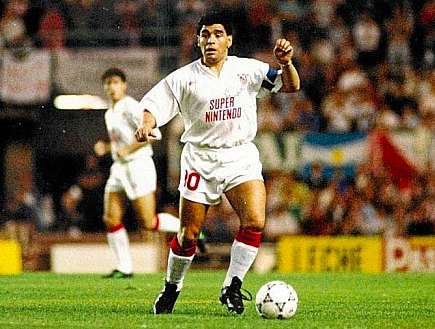 Quand Maradona évoluait avec le FC Séville