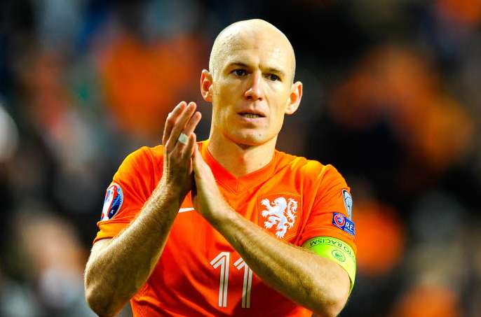 Robben capitaine des Pays-Bas