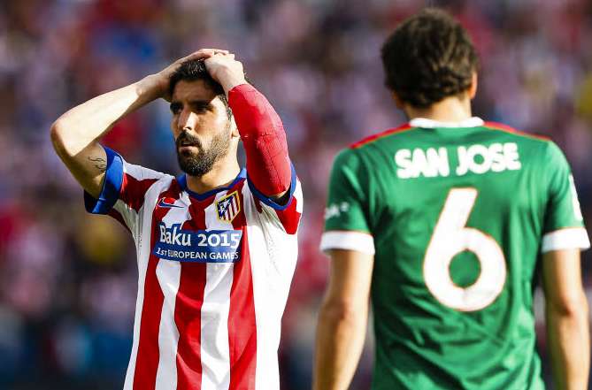 Raúl García en route vers Bilbao