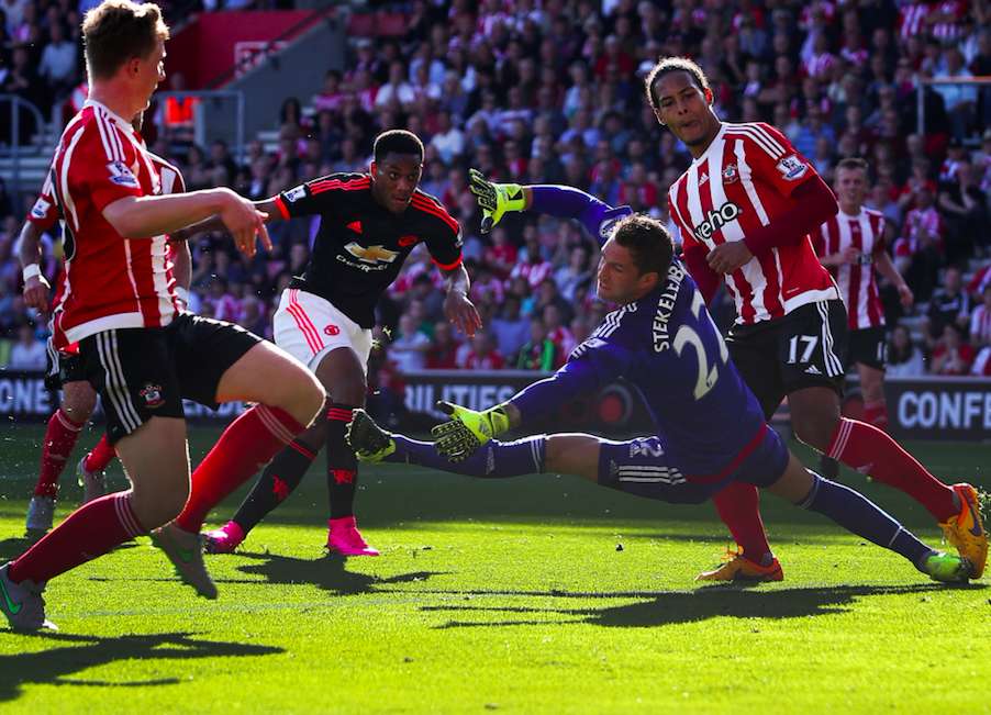 Martial martyrise Southampton