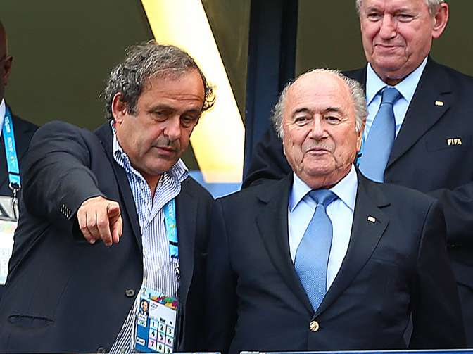 Platini et Blatter suspendus provisoirement ?