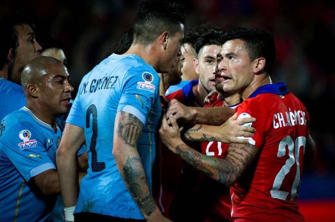 La vengeance uruguayenne contre les fans chiliens