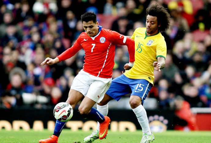 Le Chili se paie le Brésil