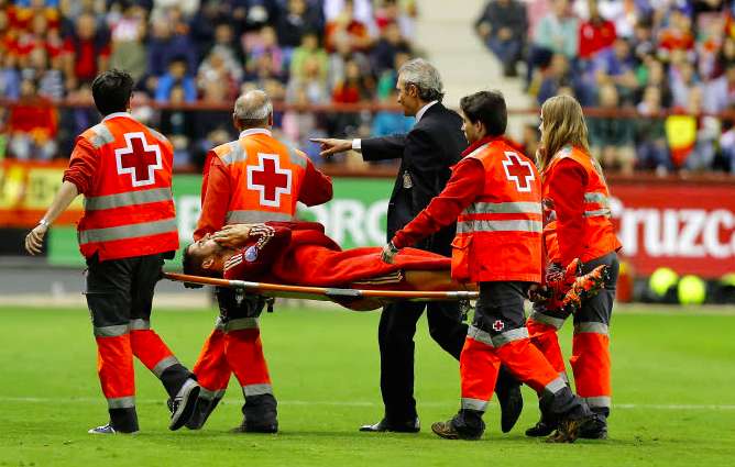 Morata et Silva blessés