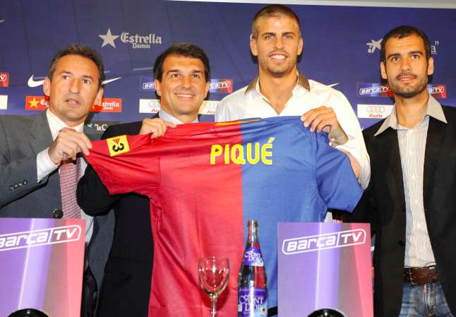 Piqué : «<span style="font-size:50%">&nbsp;</span>Guardiola analyse le football comme personne<span style="font-size:50%">&nbsp;</span>»