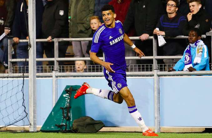 Le geste technique de Solanke