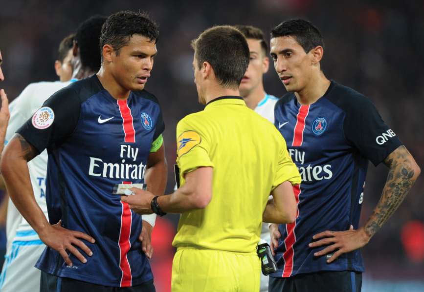 Thiago Silva : «<span style="font-size:50%">&nbsp;</span>Di María apporte de la joie<span style="font-size:50%">&nbsp;</span>»