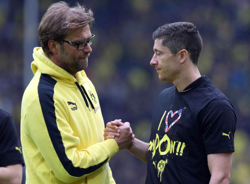 Lewandowski, Klopp et la Premier League