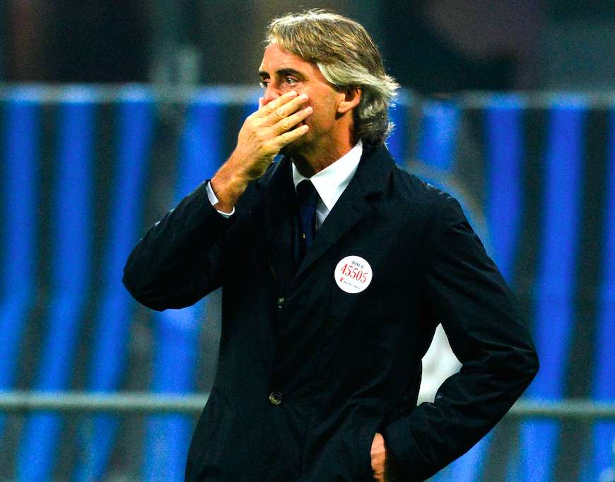 Mancini dénonce les médias