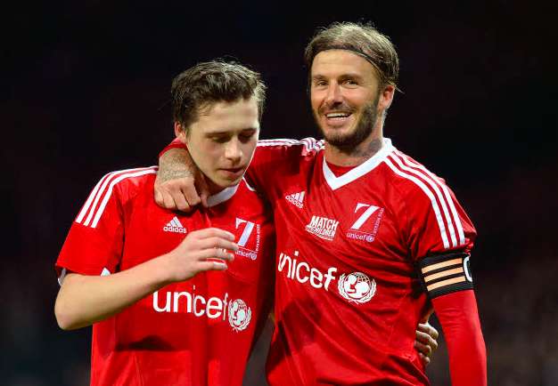 David Beckham remplace son fils