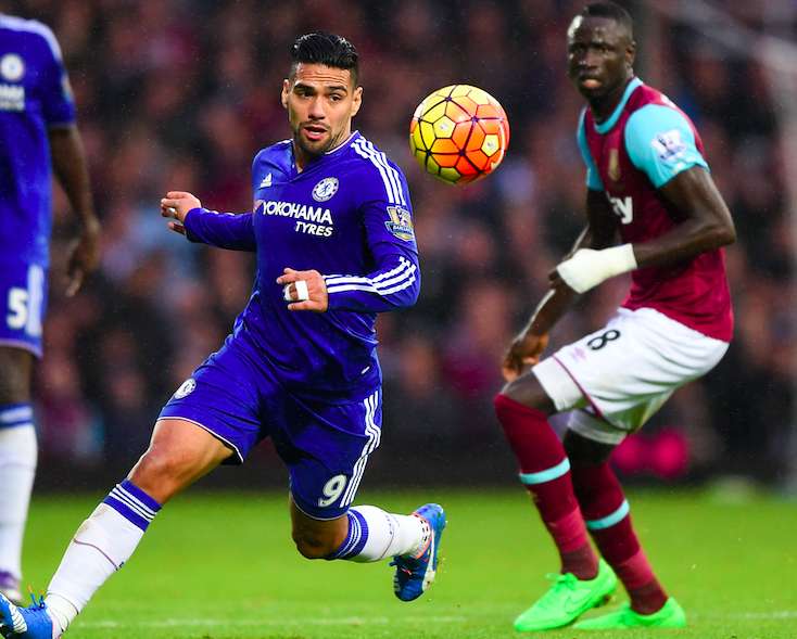 Falcao blessé
