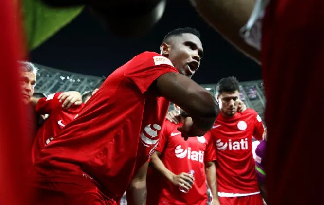 Antalya, nouveau royaume d’Eto’o