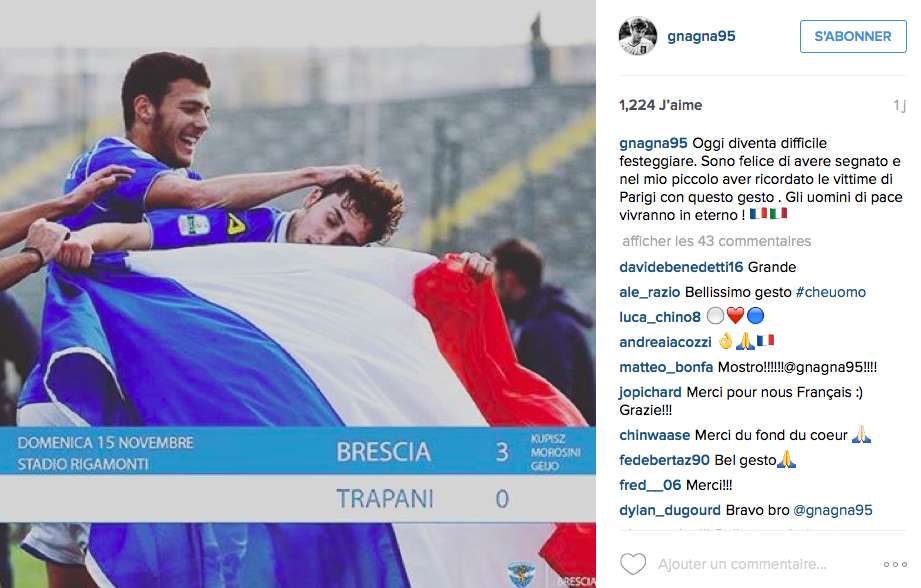 L. Morosini : «<span style="font-size:50%">&nbsp;</span>Avec les Français, nous sommes tous frères<span style="font-size:50%">&nbsp;</span>»