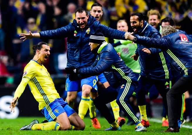 Zlatan : «<span style="font-size:50%">&nbsp;</span>J&rsquo;ai envoyé le Danemark à la retraite<span style="font-size:50%">&nbsp;</span>»