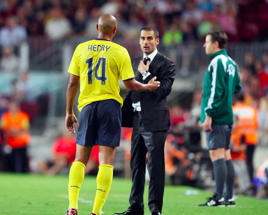 Henry : «<span style="font-size:50%">&nbsp;</span>Guardiola, un professionnel absolu<span style="font-size:50%">&nbsp;</span>»