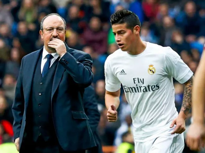Benítez : «<span style="font-size:50%">&nbsp;</span>James est un garçon super et sérieux<span style="font-size:50%">&nbsp;</span>»